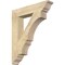Ekena Millwork Balboa Traditional Rough Sawn Bracket, Douglas Fir, 4"W x 22"D x 26"H BKT04X22X26BOA01RDF - alternate 1
